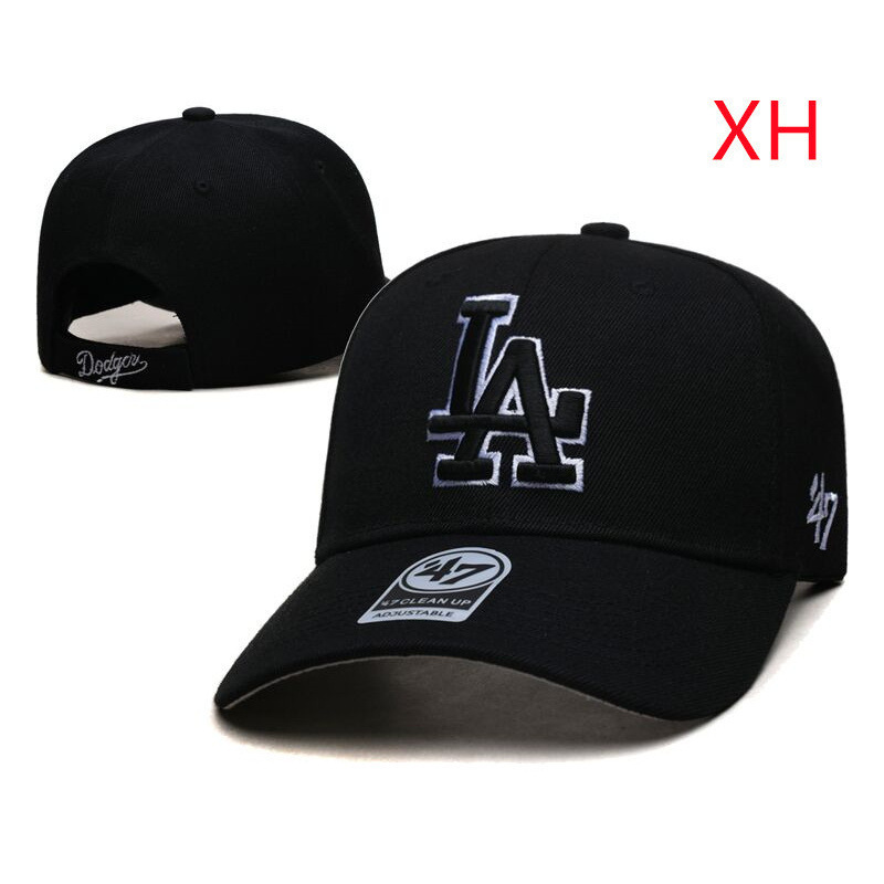 棒球帽子弯沿硬顶刺绣NY/LA 47Brand运动系列男女百搭多色鸭舌帽|undefined