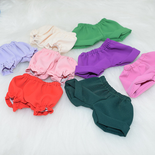 20cm baby pants 20cm cotton doll pants clothes star doll doll dressing accessories jeans lace
