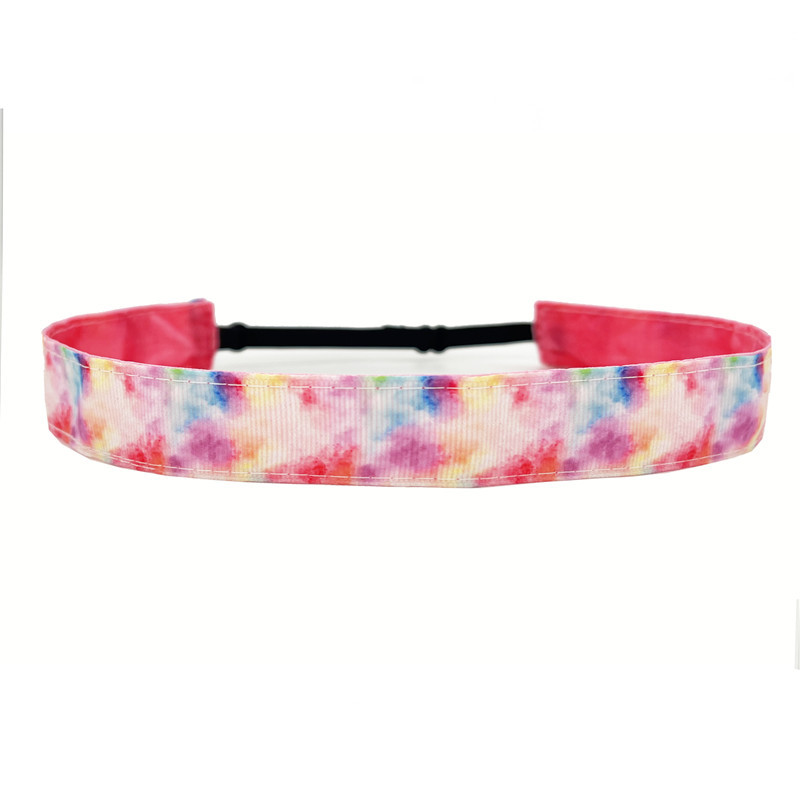 10g Weight Hair Band Hair Accessories Type Yes Quantity Daily Occasion Cloth Material Rainbow Pattern Kid'S Gender Handmade Design Fashion Style Kid'S Fashion Rainbow Cloth Handmade Hair Band 7