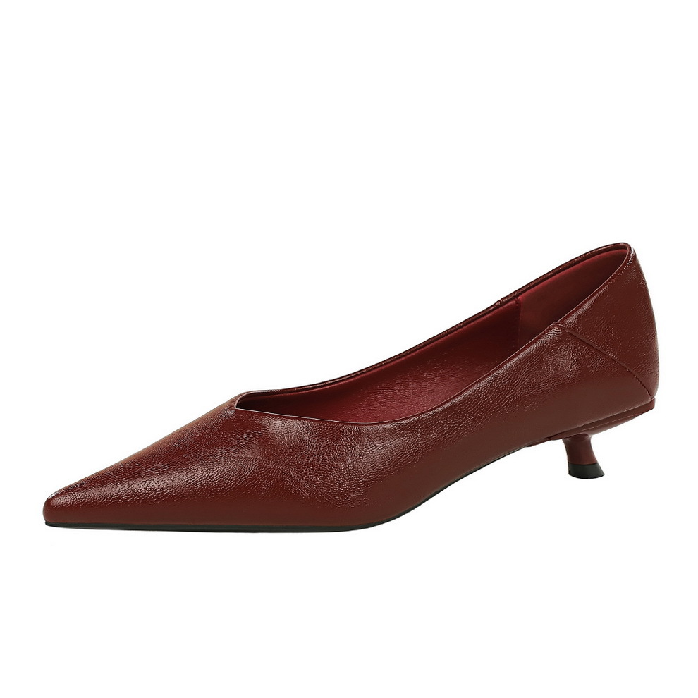 Elegant Retro Stiletto Heels For Office And Professional Work_voghion.com