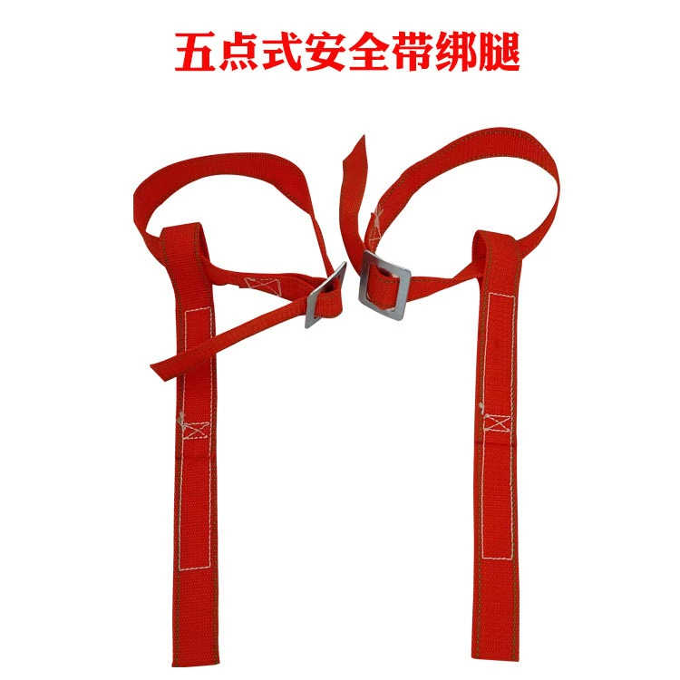 Строительные леггинсы ремней безопасности оранжевые Леггинсы ремней безопасности Веревка нескользящий ремень безопасности Пятиточечные леггинсы