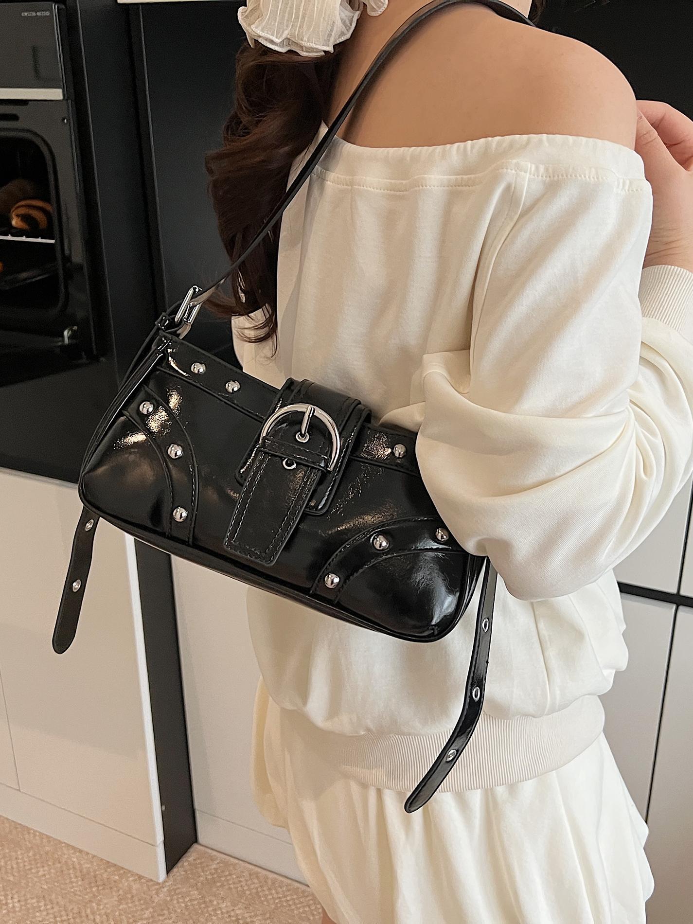 Bolsos de axila de diseño de nicho de comercio exterior para damas 2025 nueva moda estilo estilo occidental bolso de hombro de moda de viaje bolso de mensajero