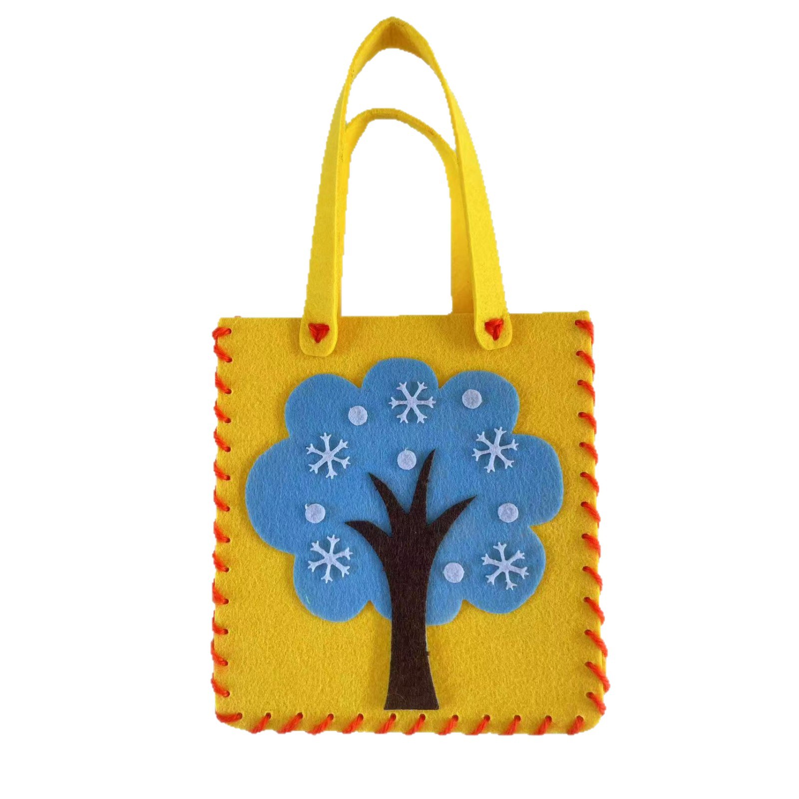 Jardín de infantes bolsas hechas a mano DIY bolsas de tela no tejida material de hacer juguetes creativos para niñas al por mayor