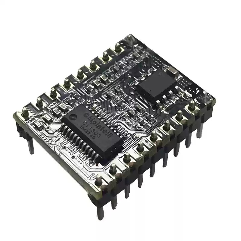 CI1302 CI1303 Módulo de control de reconocimiento de voz inteligente AI placa de desarrollo de reconocimiento fuera de línea compatible con ASRPRO
