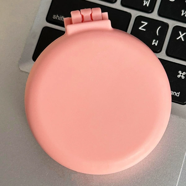 Folding Mirror Comb [Fan/Black]