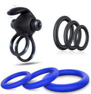 10 Frequency Tongue Locking Essence Vibration Ring Female Clitoris Stimulation Couples Sex Goods Silicone Ring Vibration Ring