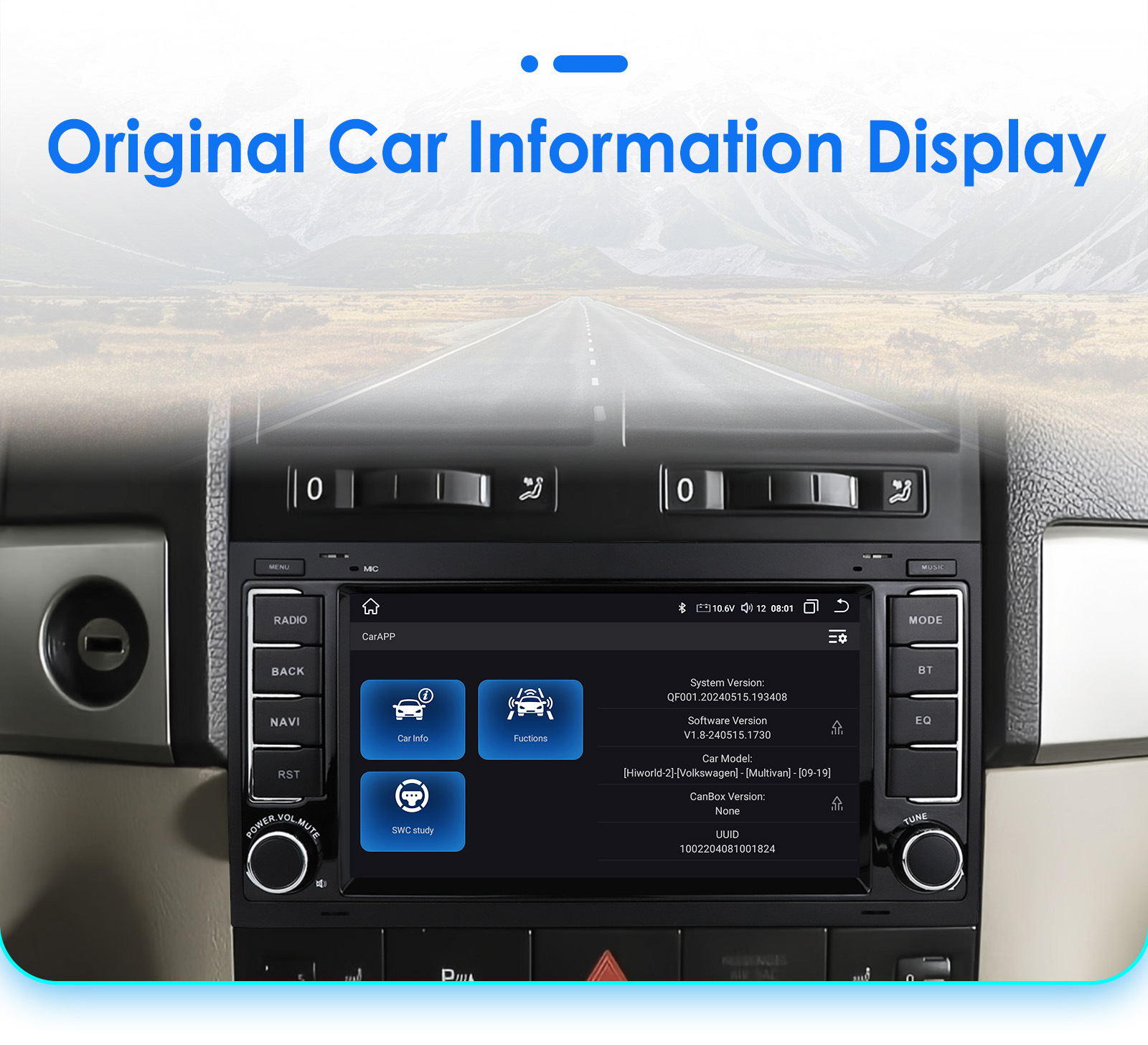 Cross-border models are suitable for Volkswagen Touareg 04-09 large-screen reversing image Android car navigation DVD navigator