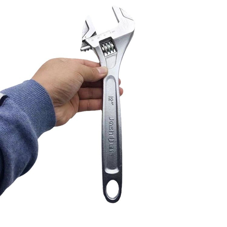 Suministro Jianxin marca flor cabeza llave ajustable llave ahorro de mano de obra llave de acero de alto carbono