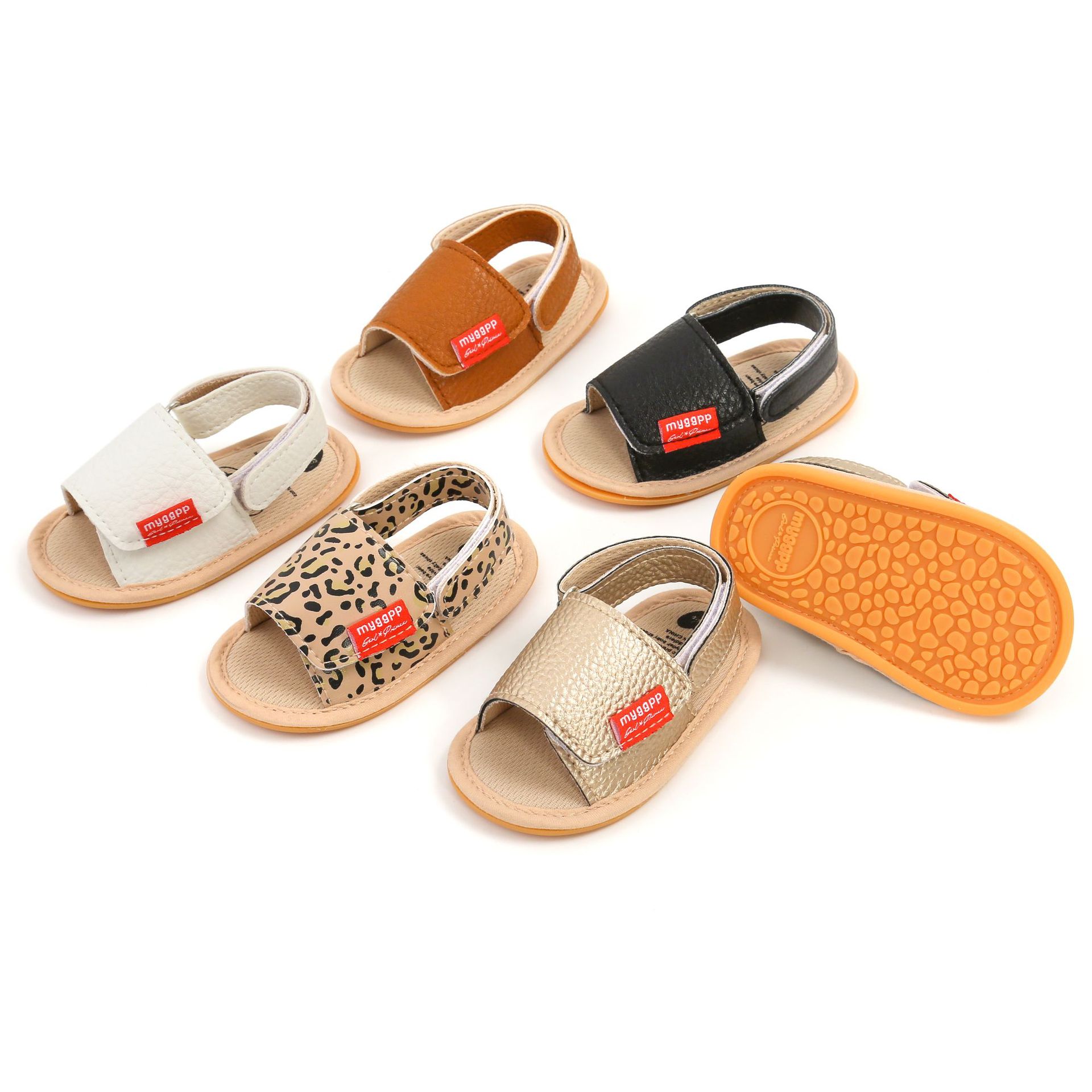 Kid's Vintage Style Solid Color Open Toe Casual Sandals display picture 1