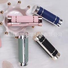 新款eyekan隱形眼鏡盒小羊皮凡爾賽口紅美瞳盒個性護理盒伴侶盒子