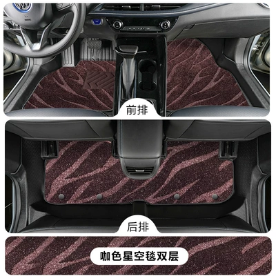 Modelə uyğun ayaqaltı: Fully Enclosed Door Sill Modified - buick-velite-62020-2024-micro-blue-6-pure-electric-tpe-floor-mat-upgrade-package-threshold-tpe-foot-pad-coffee-starry-sky-blanket