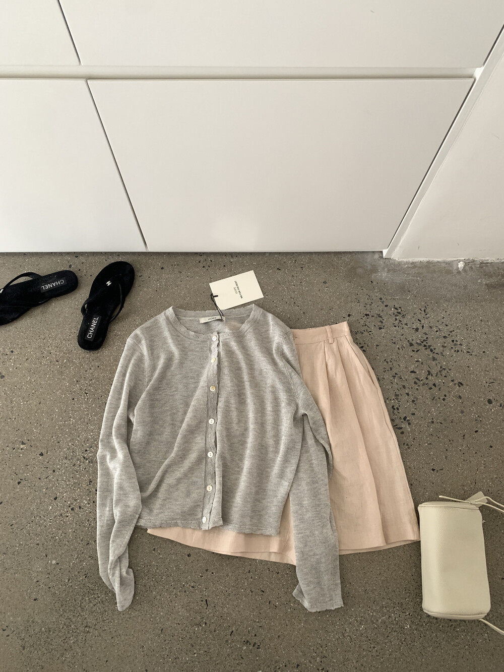 Áo khoác cardigan nữ dáng rộng tay dài chất liệu linen phối ren họa tiết hoa — xanh đậm, Xanh nước biển, trắng ngà, Dưa lưới chi tiết 32