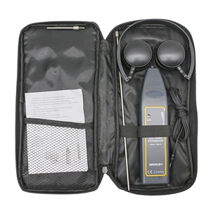 English Em410 Car Abnormal Noise Digital Detector Motor Digital Stethoscope Chassis Abnormal Noise Detector