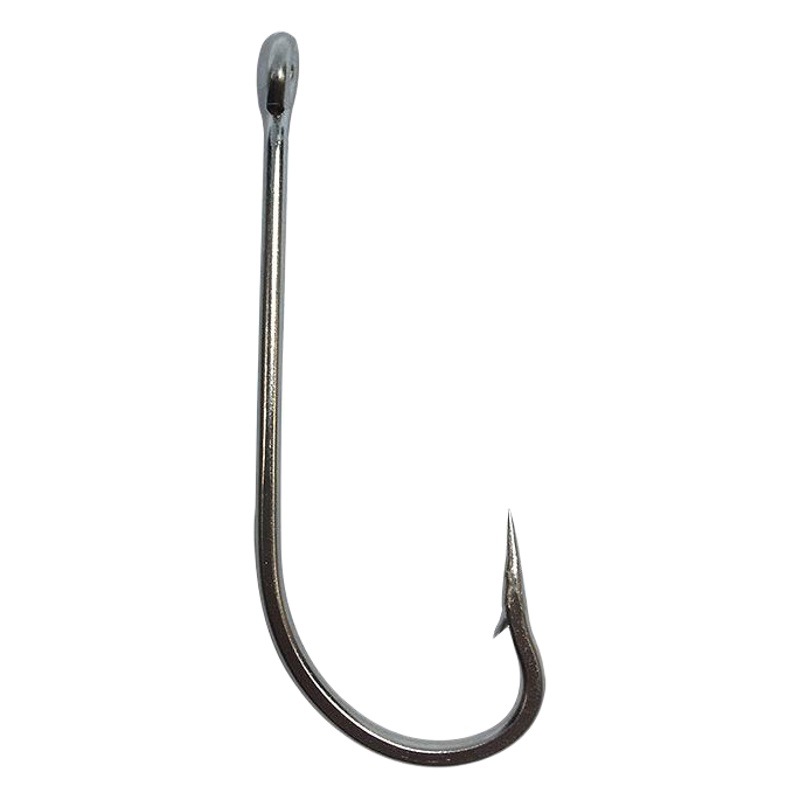 Gancho de pesca negro 34007 anzuelo de acero inoxidable Pesca de Mar bajo gancho haima solo gancho producto terminado fábrica directa al por mayor