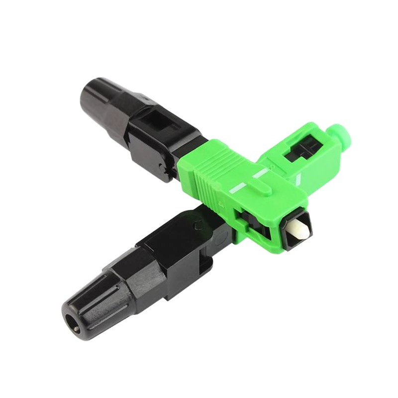 Оптоволоконный холодный соединитель SC/ECC холодный соединитель оптоволоконный соединитель встроенный кожаный провод док быстрый соединитель телекоммуникационного класса