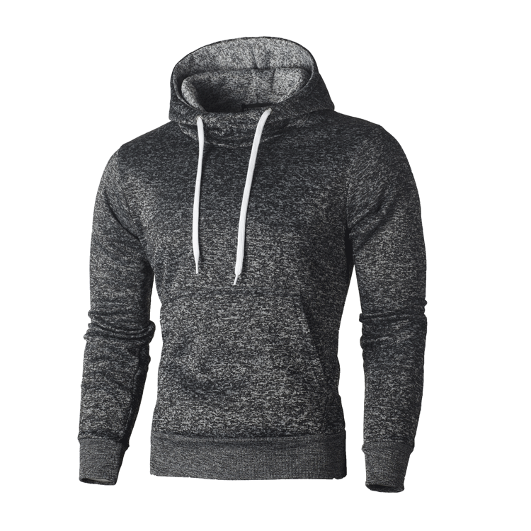 Men's Clothing New spring and autumn men's fleece hooded sweater youth trend pullover men's slim fit sweater_voghion.com