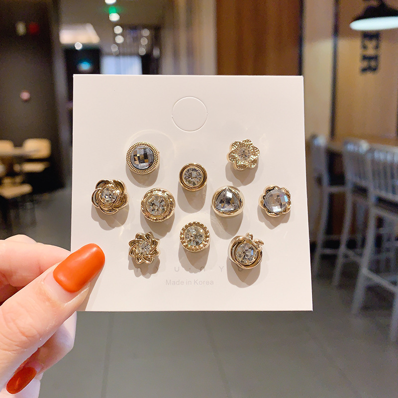 Jeans cintura-apretado artefacto costura-Cintura libre que aprieta hebilla ajustable pantalones cintura cambio grande pequeño botón fijo PIN