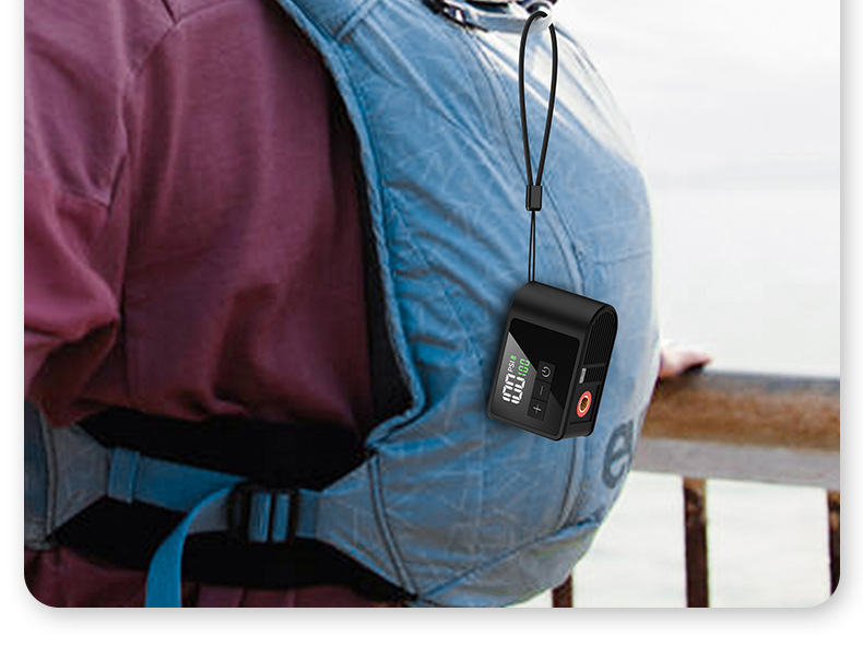 Woxin Self-Developed Ultra-Mini Air Pump for Mountain and Road Bicycles, Cycling Ai Smart Portable Electric Pump
