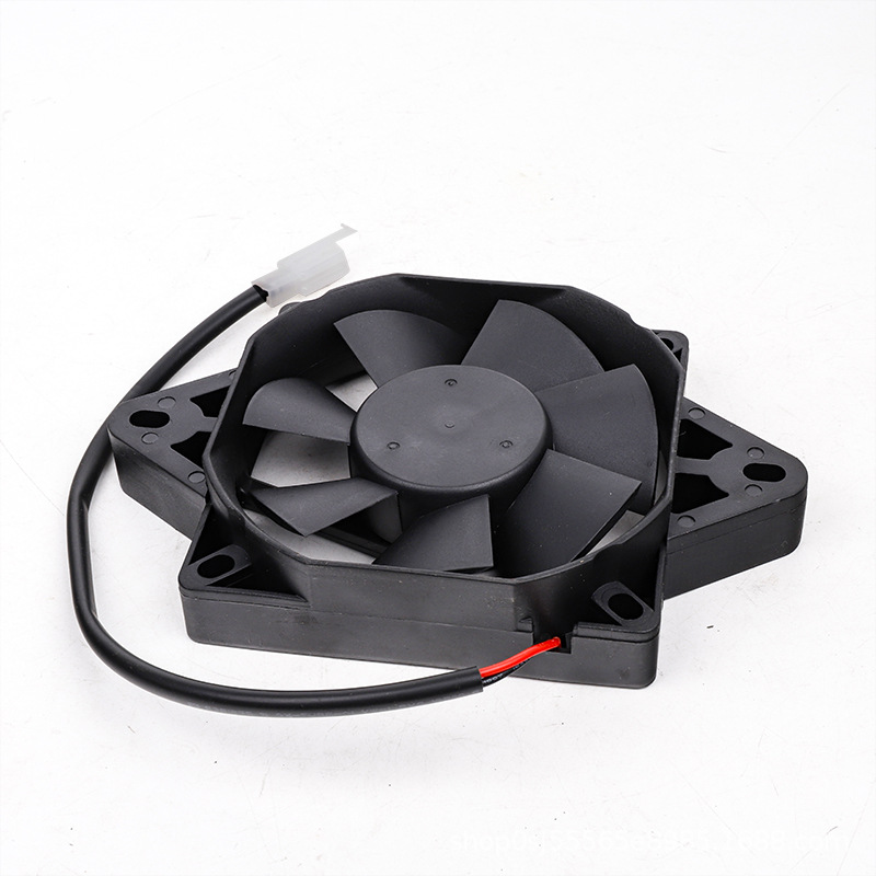 Atv Motorcycle Atv Water Tank Cooling Fan 150-250Cc Square Fan Plastic Fan Accessories