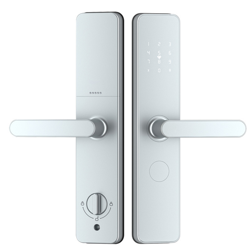 Cerradura de código plateado N333