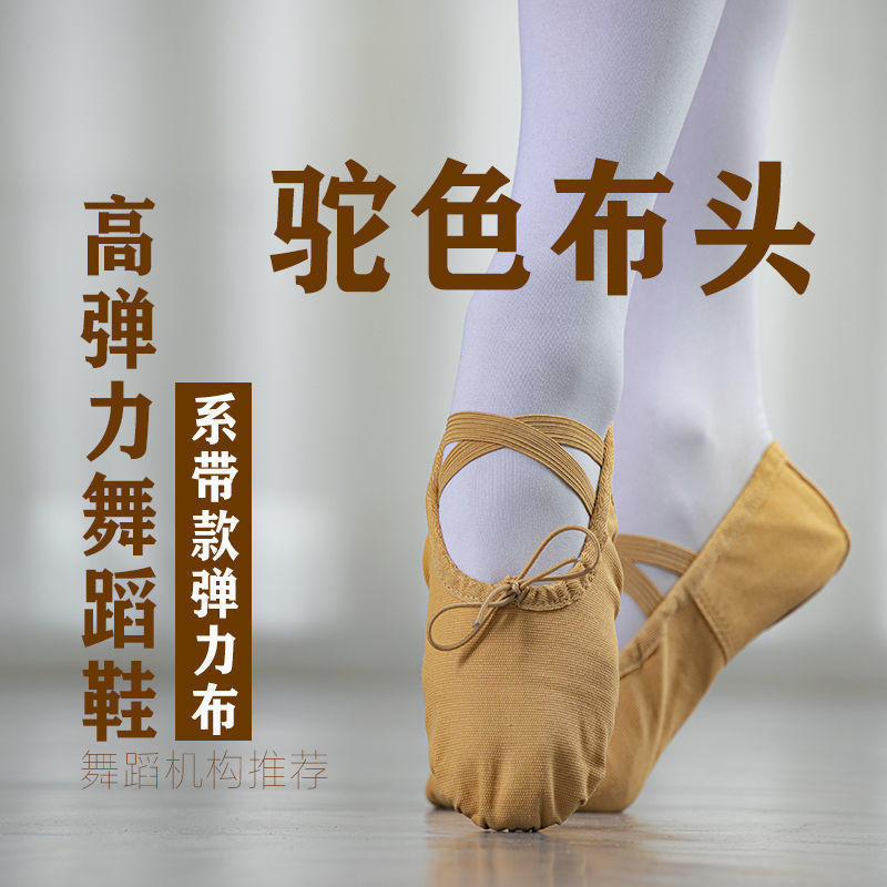 Adult and Kidsren's Lace-Free Dance Shoes for 6 to 12 Years Old, Soft-Soled Dance Shoes, Cat Claw Shoes, Dance Shoes for Women, Wholesale