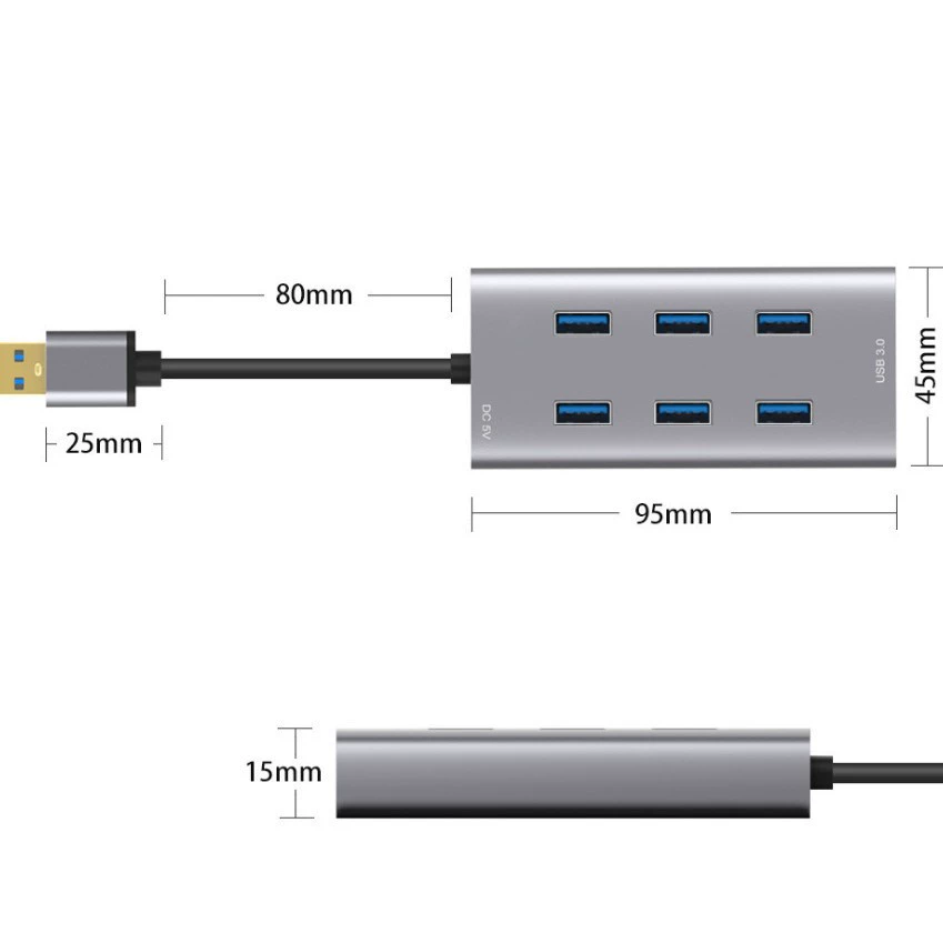 Расширитель USB-разъема для ноутбука, док-станция 3.0, хаб, ugreen, Guangzhou, мобильный телефон
