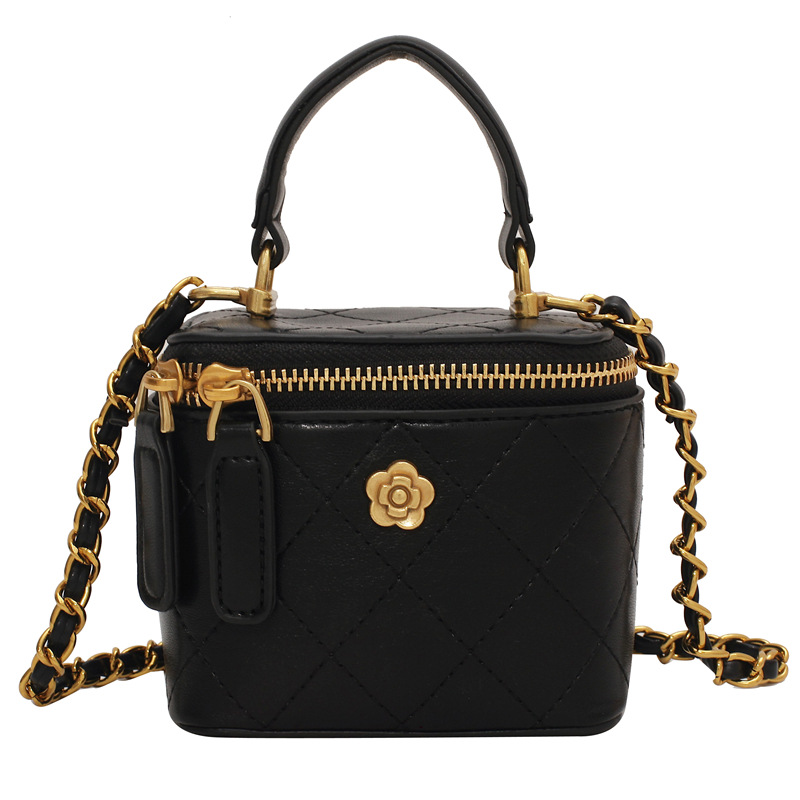 Mini bolso de cadena de diamante para mujeres 2026 nuevo estilo de alta calidad bolso de caja de lujo ligero bolso de hombro universal