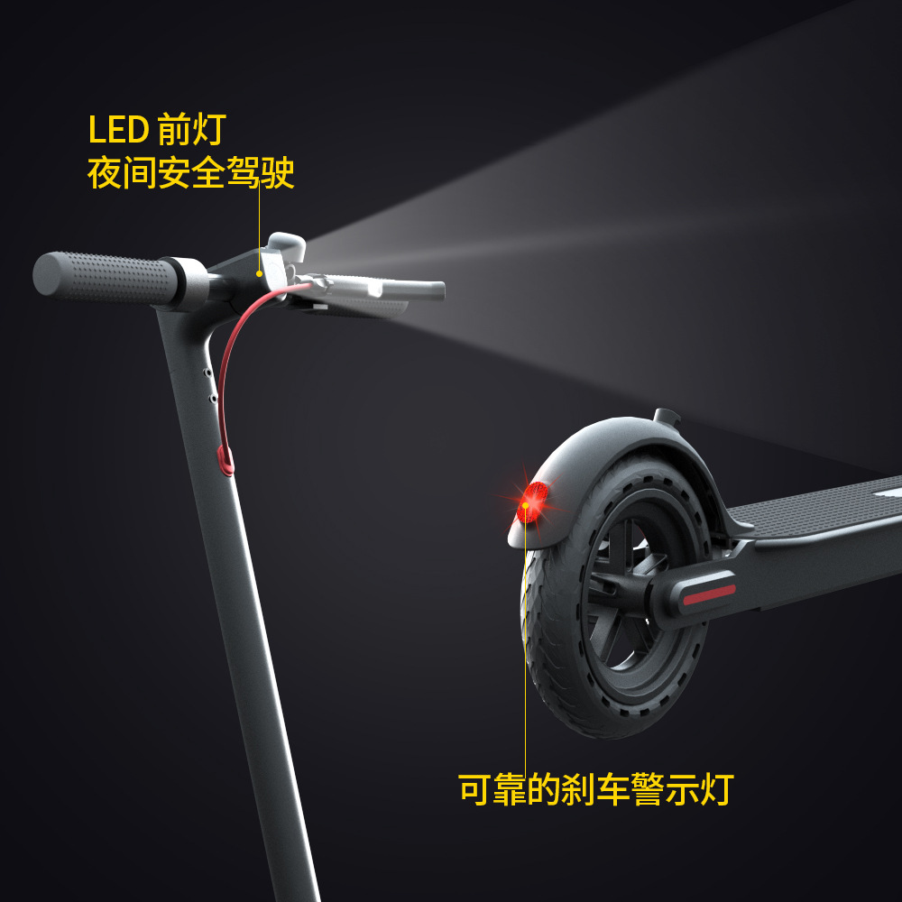 Factory Wholesale 36V8.5 Inch Foldableing Electric Scooter Adult Electric Mobility Scooter Cross-Border M365 Scooter