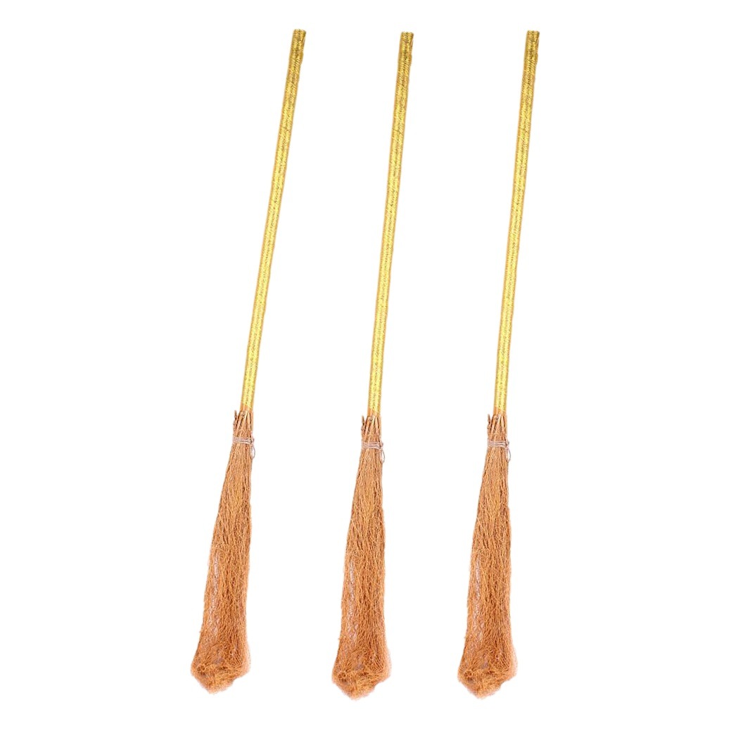 1 escoba de bruja retráctil Halloween bruja escoba Cosplay accesorios escoba Harry Potter escoba