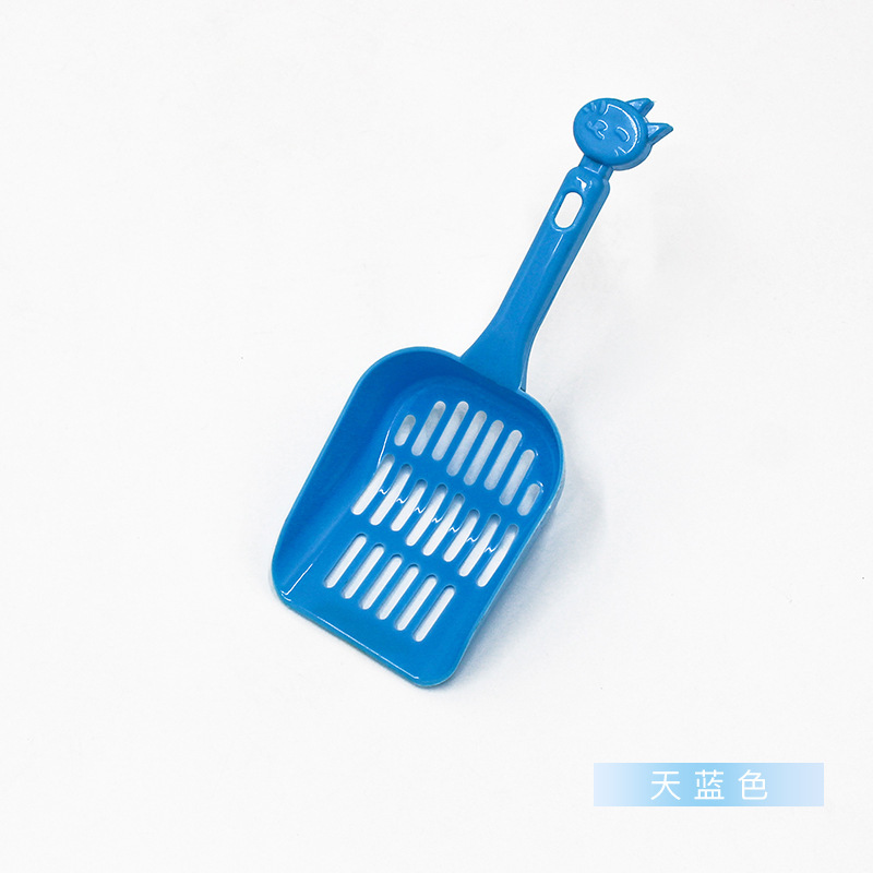 Tofu arena para gatos pala de arena agujero fino pala de bentonita suministros de limpieza para gatos agujero pequeño pala mierda artefacto oficial Herramientas de limpieza