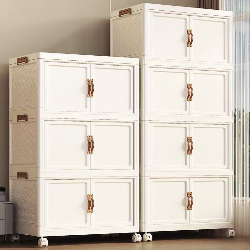 Storage Cabinet Multi-Layer Installation-Free Storage Cabinet Storage Rack Storage Box Snack Cabinet Storage Cabinet Home Storage Cabinet