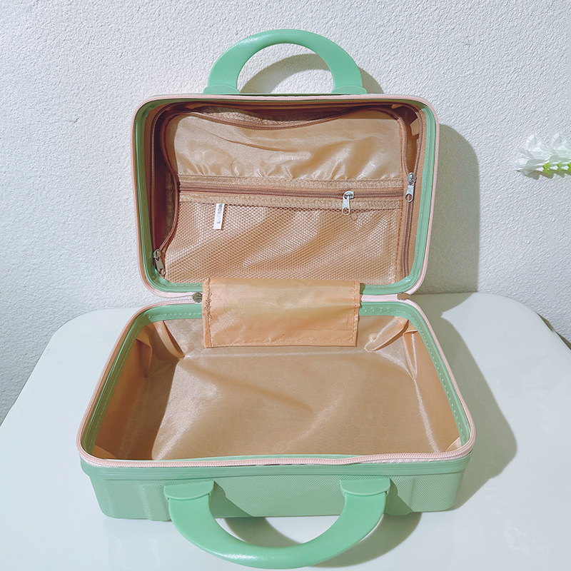 Cartoon lindo bolso de maquillaje portátil de gran capacidad bolsa de viaje portátil bolsa de lavado bolsa de almacenamiento de maquillaje bolsa de mano