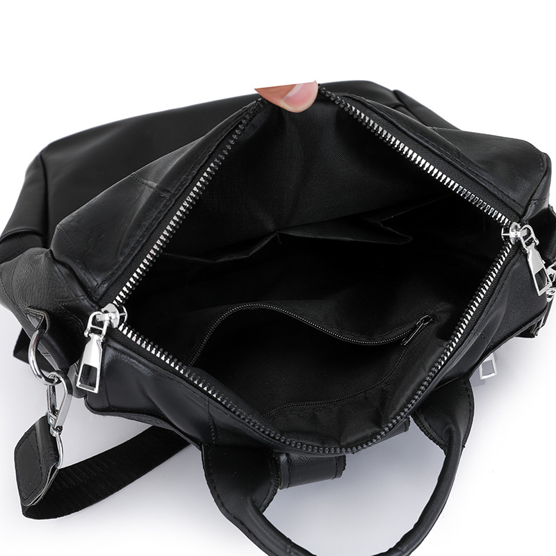 Comercio exterior nuevo estilo casual señoras PU mochila de viaje de gran capacidad multifunción retro de moda salvaje al por mayor