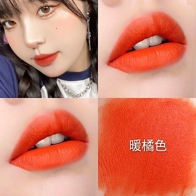 新商品の口紅は色が落ちないので、ミルクティーをつけないでください。|undefined