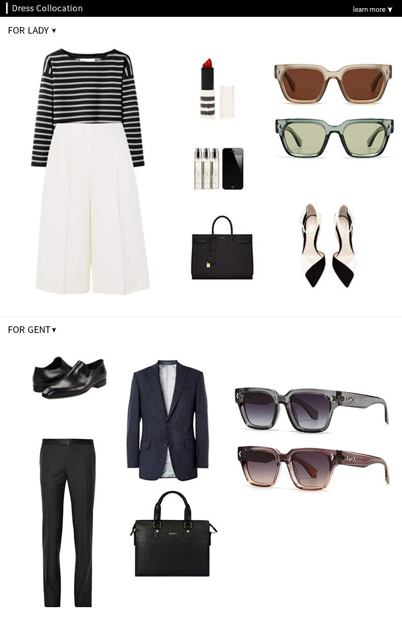 Herren Sonnenbrille Mit Quadratischem Rahmen Für Den Street-look_voghion.com