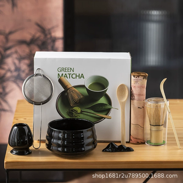 Black matcha, set
