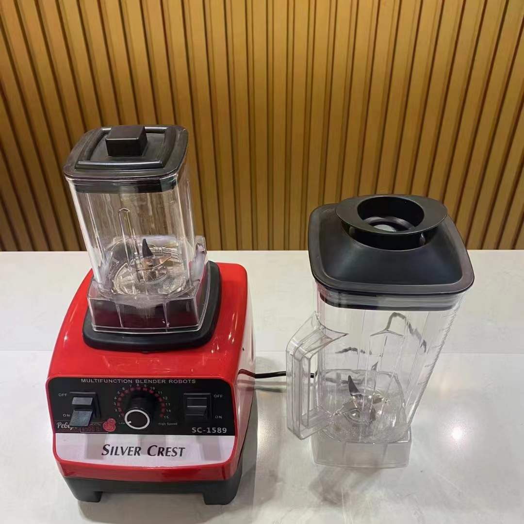 Máquina multifuncional de cocina con picadora y batidora, licuadora comercial de alta potencia