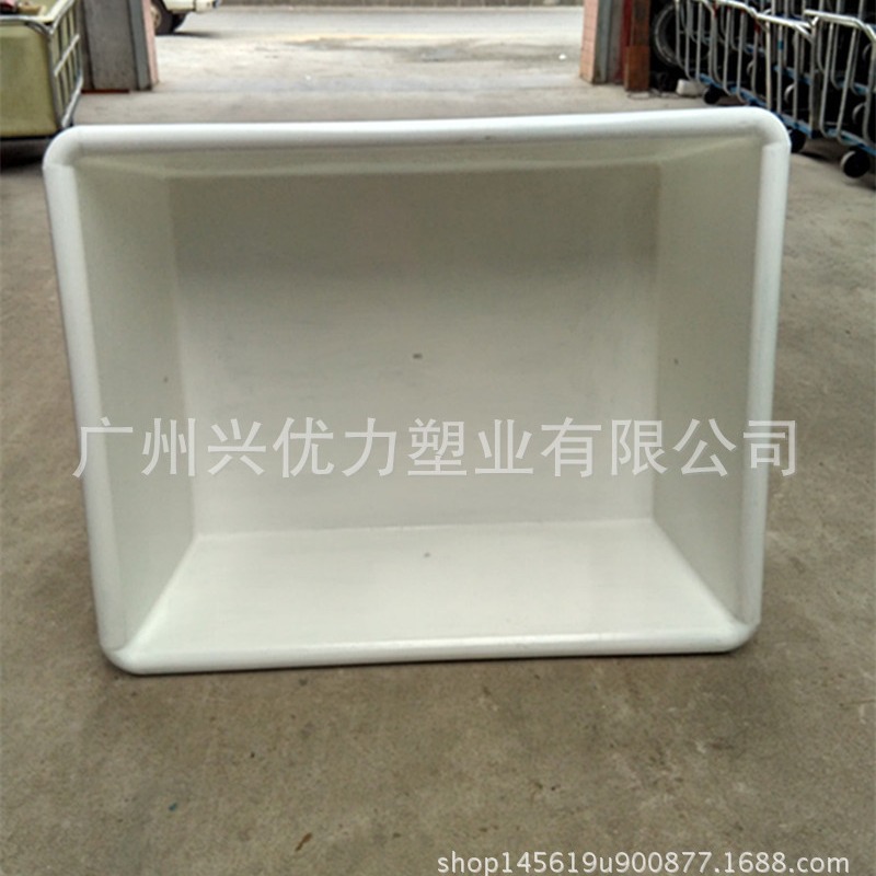 低价直销：多规格耐老化纺织印染水箱/服装厂用玻璃钢周转桶
