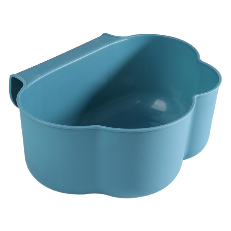 Kitchen Trash Bin with Lid Household Cabinet Door Wall-mounted Toilet Bathroom Living Room Hanging Creative Storage Trash
