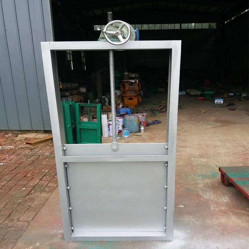 手动插板阀电动气动闸板阀过料插板阀方口圆口排污阀门水闸阀