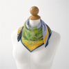 Retro nail decoration ancient style, neckerchief, handkerchief, scarf, 53cm, trend of season, wholesale