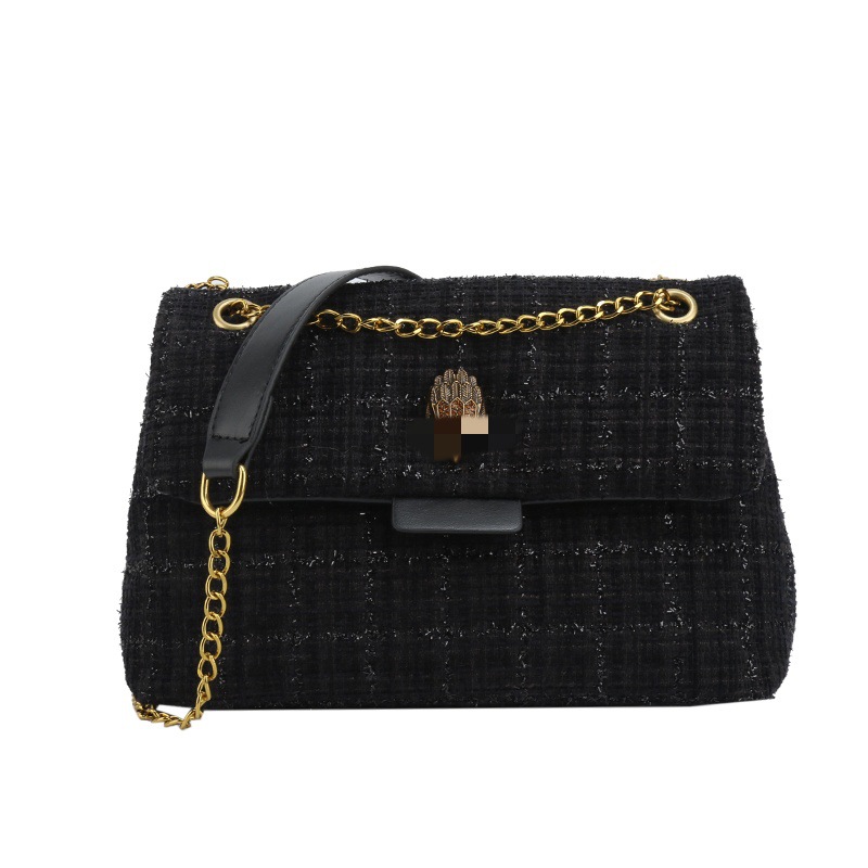 국경 간 유럽과 미국 PU 슬렁 숙녀 가방 새로운 높은 질감 작은 향기로운 스타일 어깨 체인 작은 사각형 가방 도매