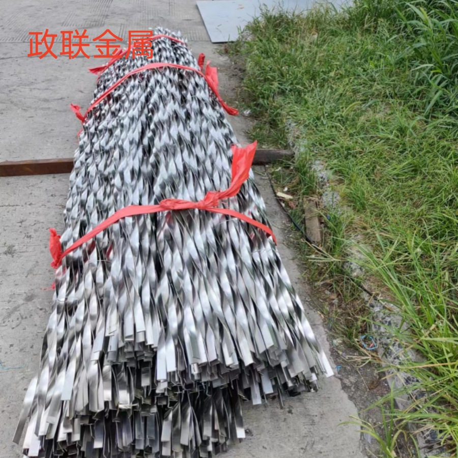 不锈钢扰流片麻花钢窨井盖防滑条麻花棒医疗好神拖用厂家直销304