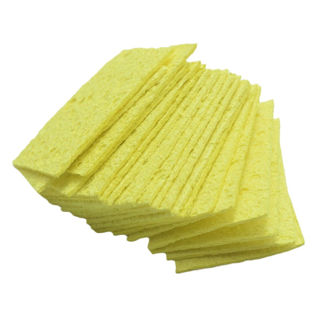 Устойчивый к высоким температурам Электрический паяльник губка стойка для паяльной станции очиститель головки паяльника 4*6 6*6 маленькая губка впитывающая Высокотемпературная губка