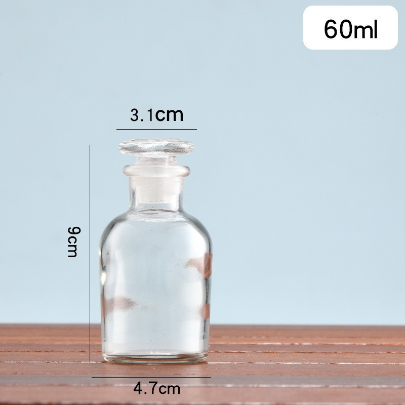 작은 입 투명 병 60ml, 기본값