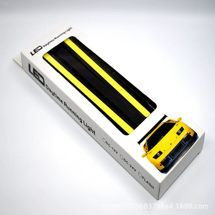 17 см COB дневные ходовые огни Автомобильные светодиодные дневные огни 17 см легкие и яркие прямые для внешней торговли 7 видов цветов Опциональная коробка