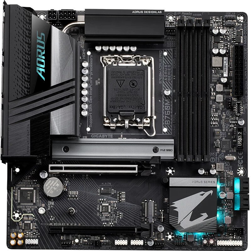 Игровая материнская плата E-sports B760M AORUS Pro, подходит для Intel B760 LGA1700