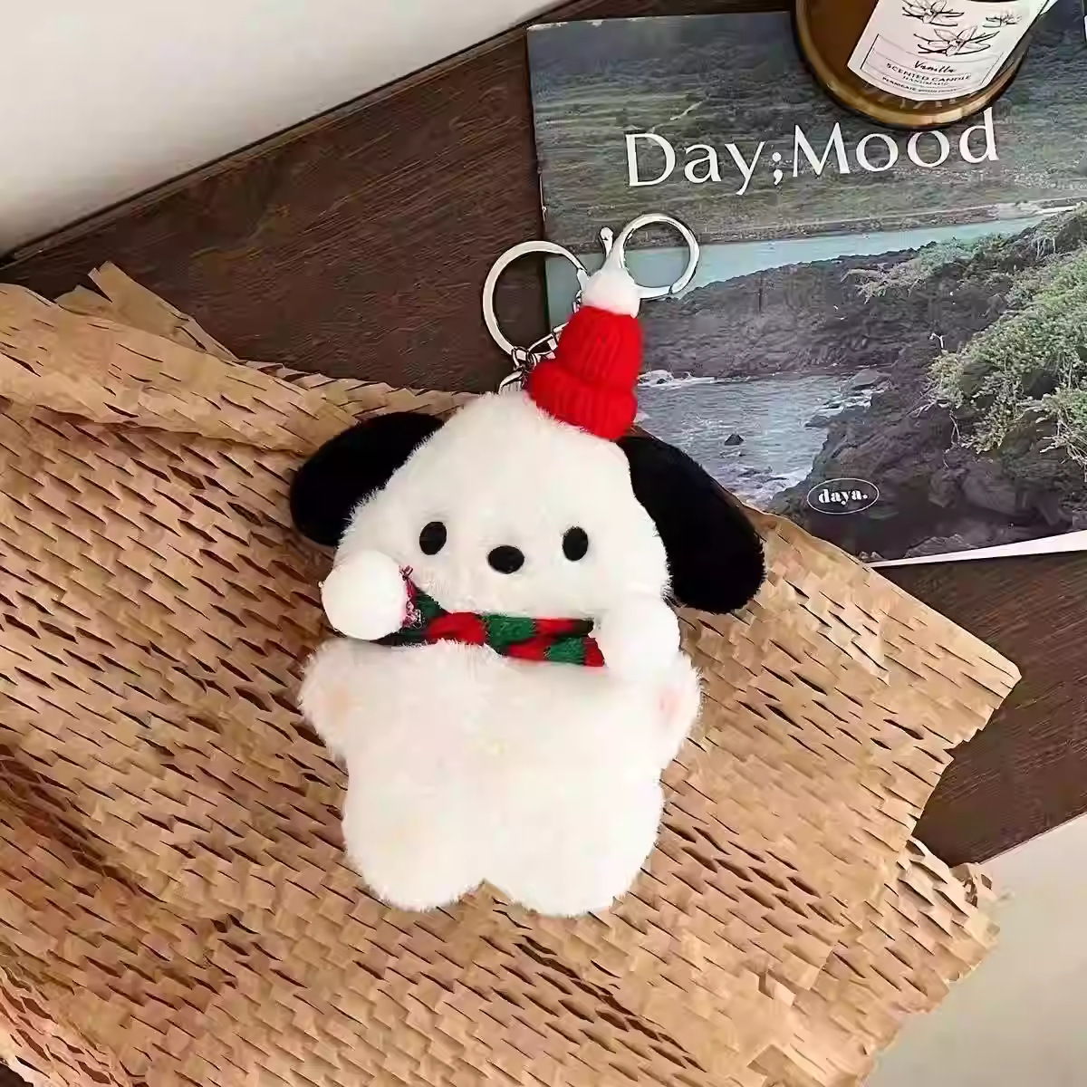 Decoraciones de Navidad muñecas de peluche simple colgante florista al por mayor para enviar amigos y hermanas amigos y compañeras de clase