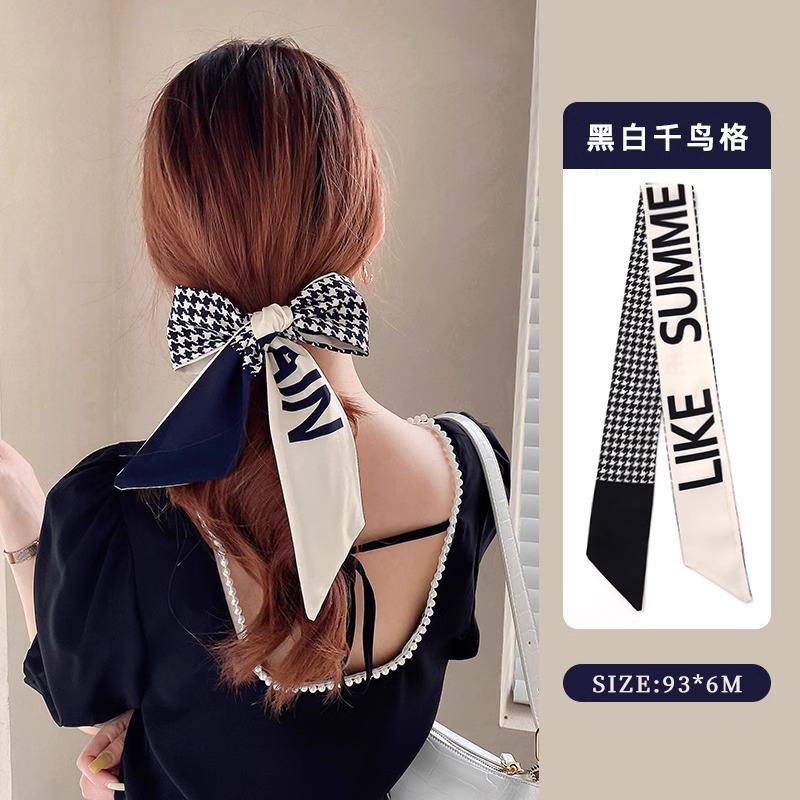 Dulce cabello roto, cinta, cuerda para el cabello, pañuelo de seda para el cabello atado de hadas francesas, lazo de alta calidad, cabello trenzado, una pieza, cuerda para el cabello, accesorios para el cabello