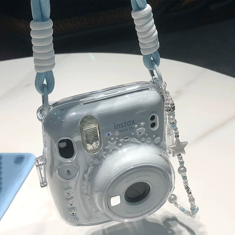 Polaroid, защитный чехол, прозрачный ремешок, силиконовая камера